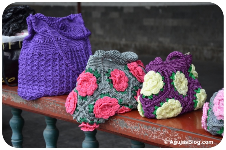 Crocheted Handbags - Long Corridor